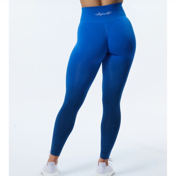 New Alphalete Amplify ombré leggings - Moonlight.  Size small. - Picture 1 of 6